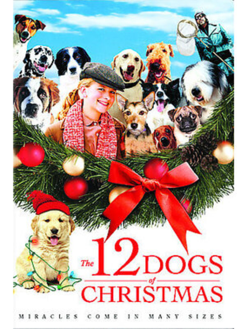 The 12 Dogs Of Christmas (DVD, 2005)  John Billingsley, Bonita Friedericy   NEW
